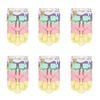 6PK Topchef Pastel Silicone Heat Resistant Baking Mould - Girly Cotton Candy