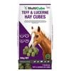 MultiCube Premium Leafy Green Lucerne & Teff Hay Cubes Horse Feed 20kg