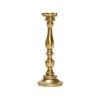 Ssh Collection Alexa 44cm Tall Single Candle Stand - Brass