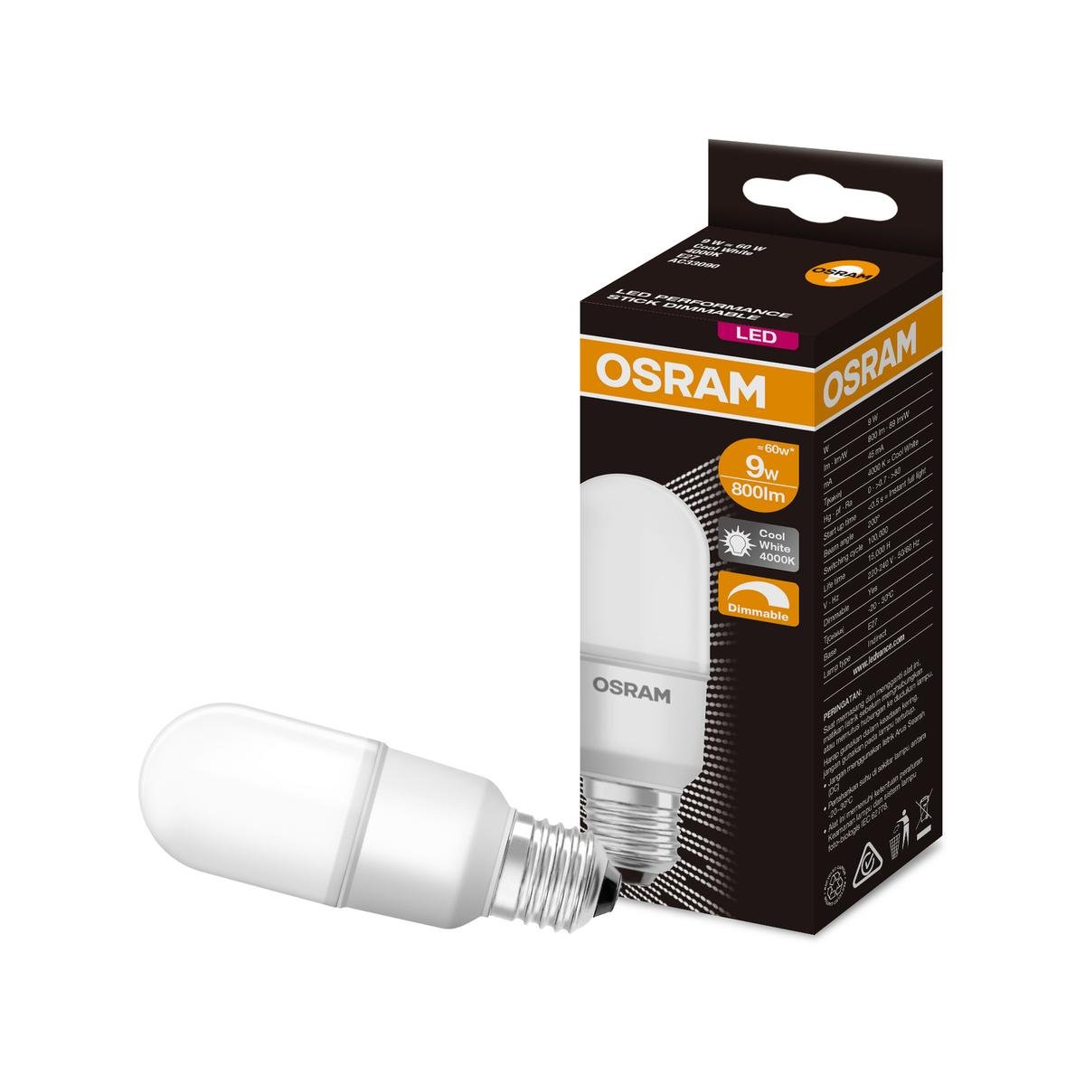 Osram led stick bulb e27 edison screw sales