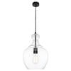 Cougar Lighting Bellac 1lt Pendant Light Black