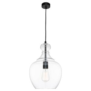 Cougar Lighting Bellac 1lt Pendant Light Black