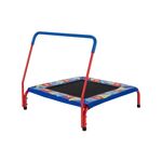 Costway 36" Square Kids Mini Trampoline Exercise Rebounder w/security Pad Handrail Fitness Workout Home Gym