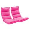 SOGA 2X Foldable Tatami Sofa Chair Pink