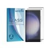 2 Pack MEZON Samsung Galaxy S23 Ultra (6.8") Clear Premium 9H HD Tempered Glass