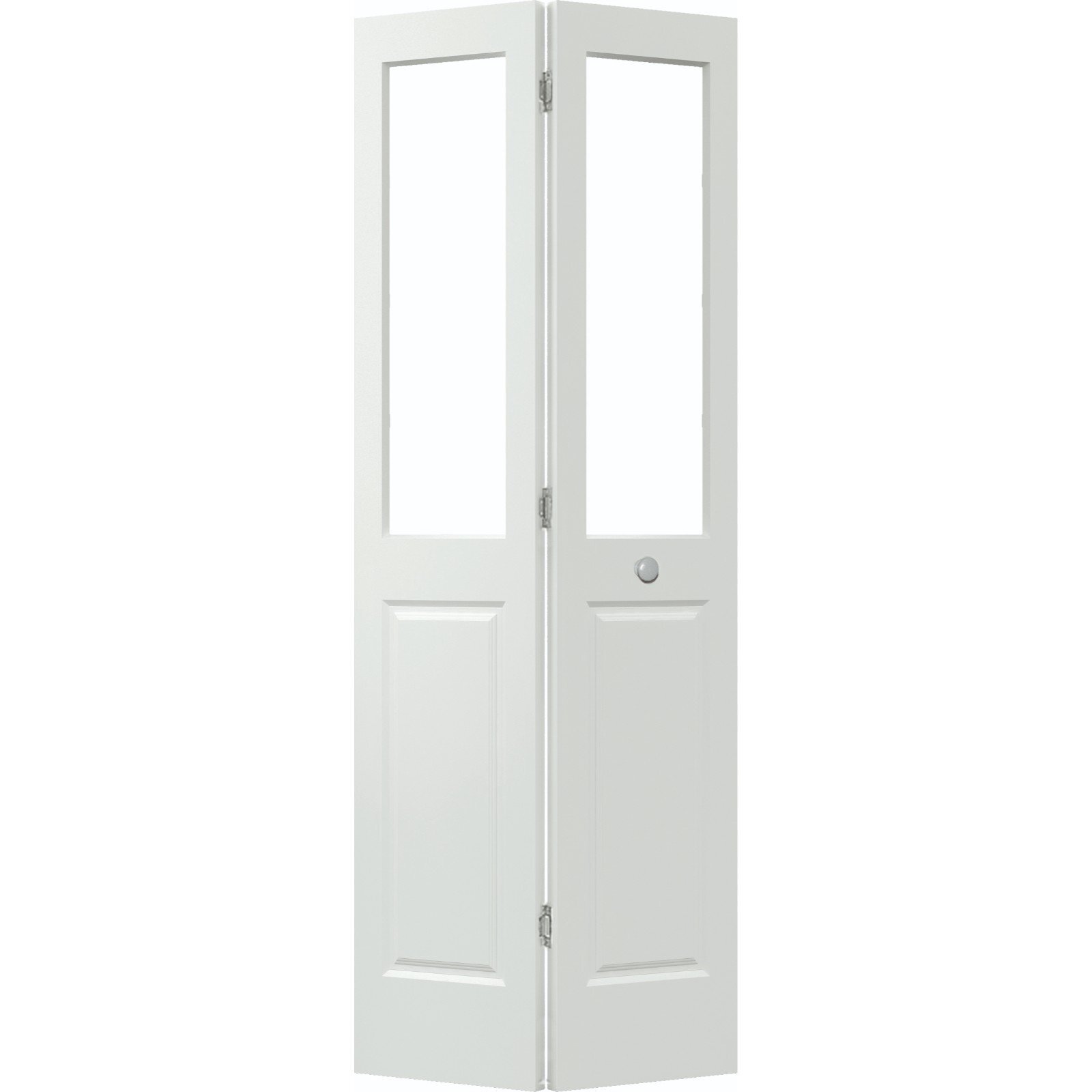 Corinthian 2040 x 820 x 35mm Internal Bifold Door Stanford Clear Glass STAGBF product image