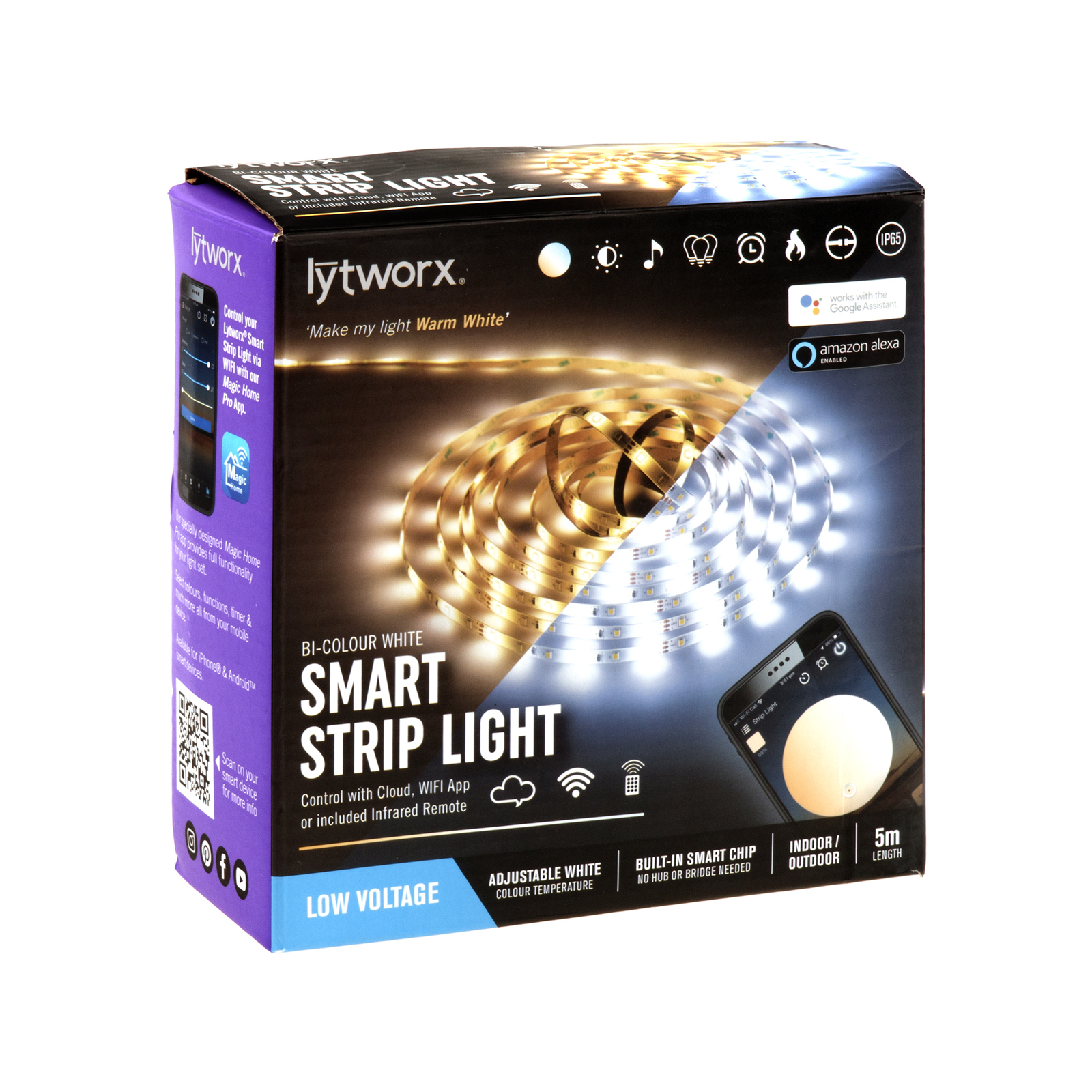 Lytworx 5m Bi-Colour Smart Strip Light