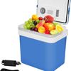 YOPOWER 24 Liter Mini Car Fridge Blue