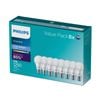 Philips A60 B22 LED 1250Lm Cool Daylight 11W Globe - 8 Pack