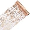 Catzon Table Runner Roll Sequin Foil Metallic Cloths for Christmas Decor-RoseGold
