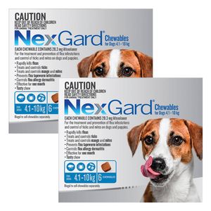 Nexgard Chewables For Small Dogs (4.1 - 10 Kg) Blue 12 Chews