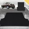 Outback GT 6D Pro Ute Tub Mat for Holden Rodeo (4-Door Crew Cab) 2003-2008 (With Spray On Liner or No Liner) Black