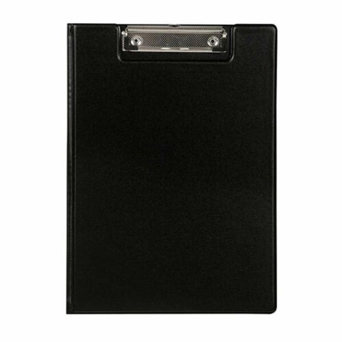 Marbig Plastic Clipfolder (A4) (Black)