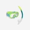 Decathlon - Kids' Snorkelling Diving Kit Mask And Snorkel 100 - Neon Green - Eu S