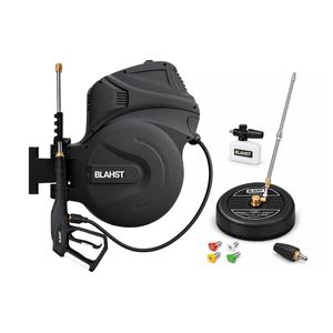 BLAHST 30m Wall-Mounted Retractable Pressure Washer