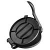 Vevor Tortilla Press Black for Pre-Seasoned Pataconera Maker with 100 Pcs Parchment Paper