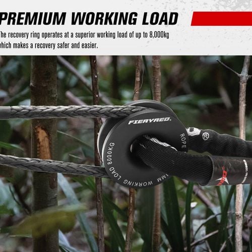Winch Snatch Recovery Ring für ATV UTV SUV Truck Offroad Recovery