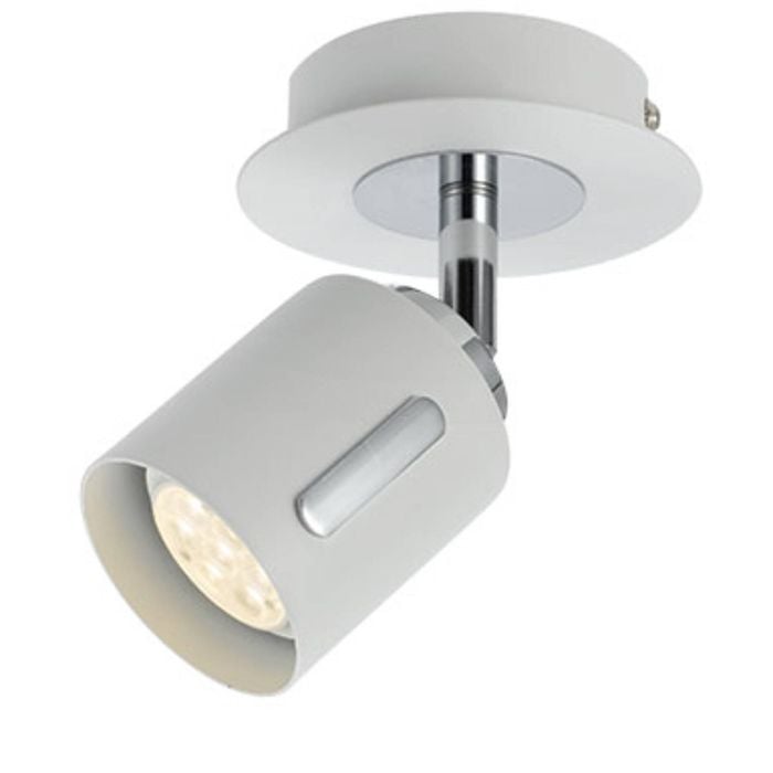 Telbix White Burton Led 1 Spot Light