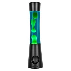 Laser Bluetooth Lava Lamp Speaker Retro Design (Black)
