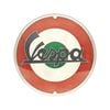 Nostalgic-Art Round Vespa Logo Italian Metal Decorative Sign 35x35x0.5cm