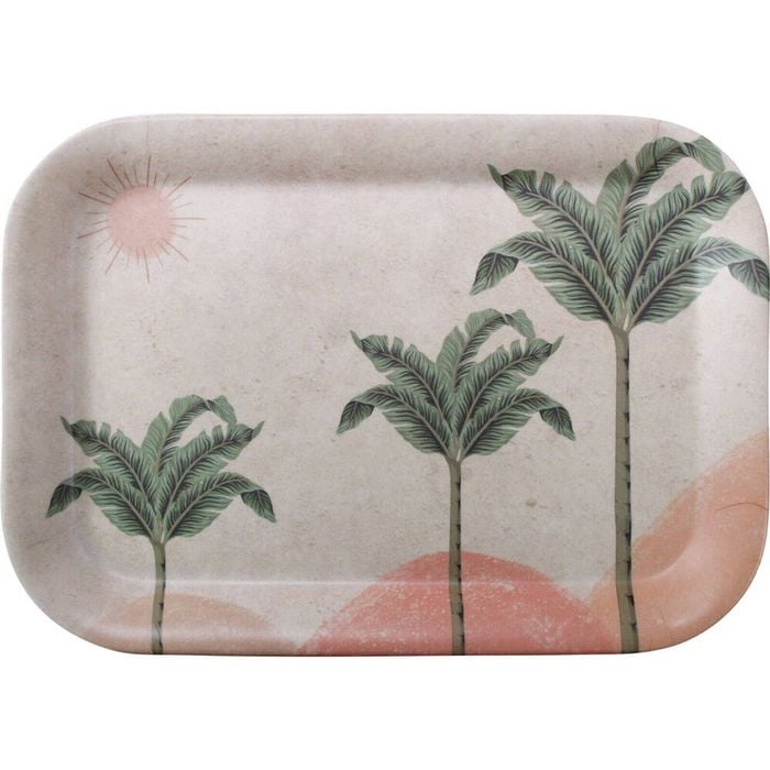 LVD Serving Tray Rectangle Kitchen Serveware 30x21cm - Havana Palm