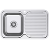 Everhard 780mm 1TH LH Stainless Steel Classic Standard Single Bowl And Drainer