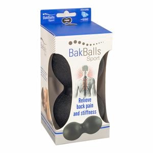 BakBalls Firm Black - Self Treatment for Back Pain