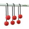 Vivere Ladder Golf Soft Bolas (3 pack) - Red - Replacement or additional bolas