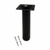 Adoored 30 x 150mm Black Round Table Leg