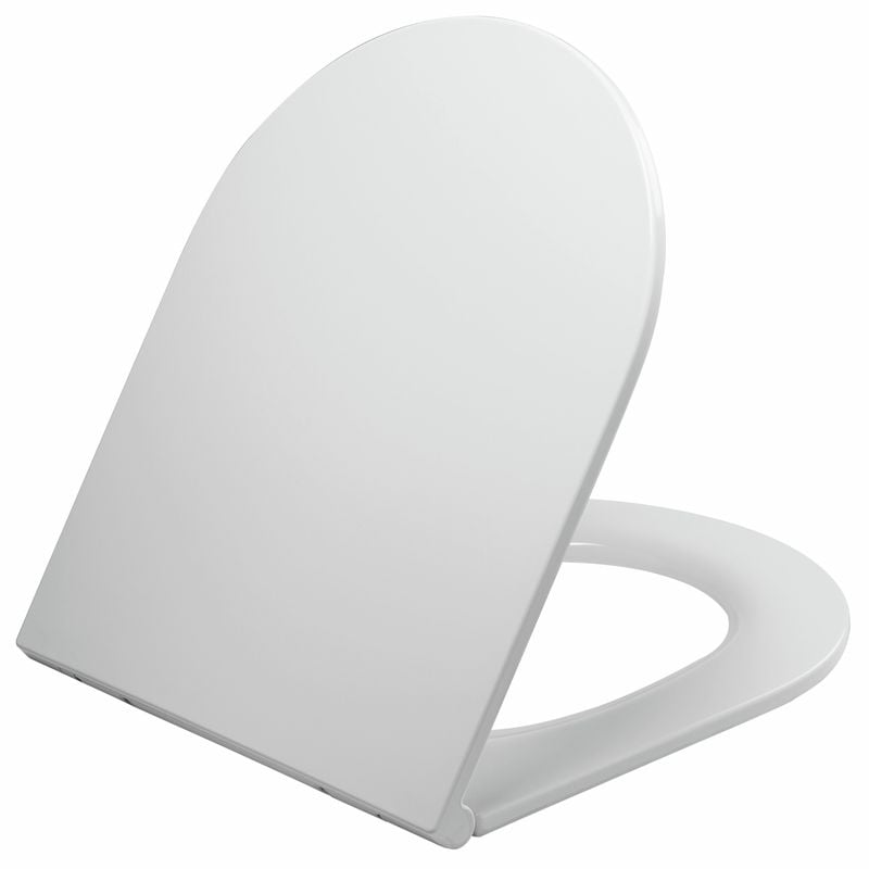 Mondella White Signature Ultra Slim Toilet Seat