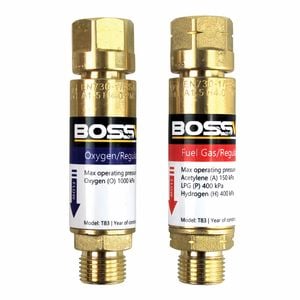 Bossweld Regulator End Flashback Arrestors