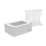 Flexi Storage Wardrobe White Vacuum Bag and Storage Case