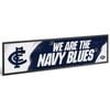 AFL Bar Runner - Carlton Blues - Bar Mat - 25cm x 90cm