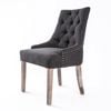 La Bella Black (Charcoal) Amour French Provincial Dining Chair