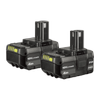 Ryobi 18V ONE+ 4.0Ah Battery - Twin Pack