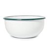 St. Clare Enamel Mixing Bowl 22cm Cooking Baking Round Kitchenware White