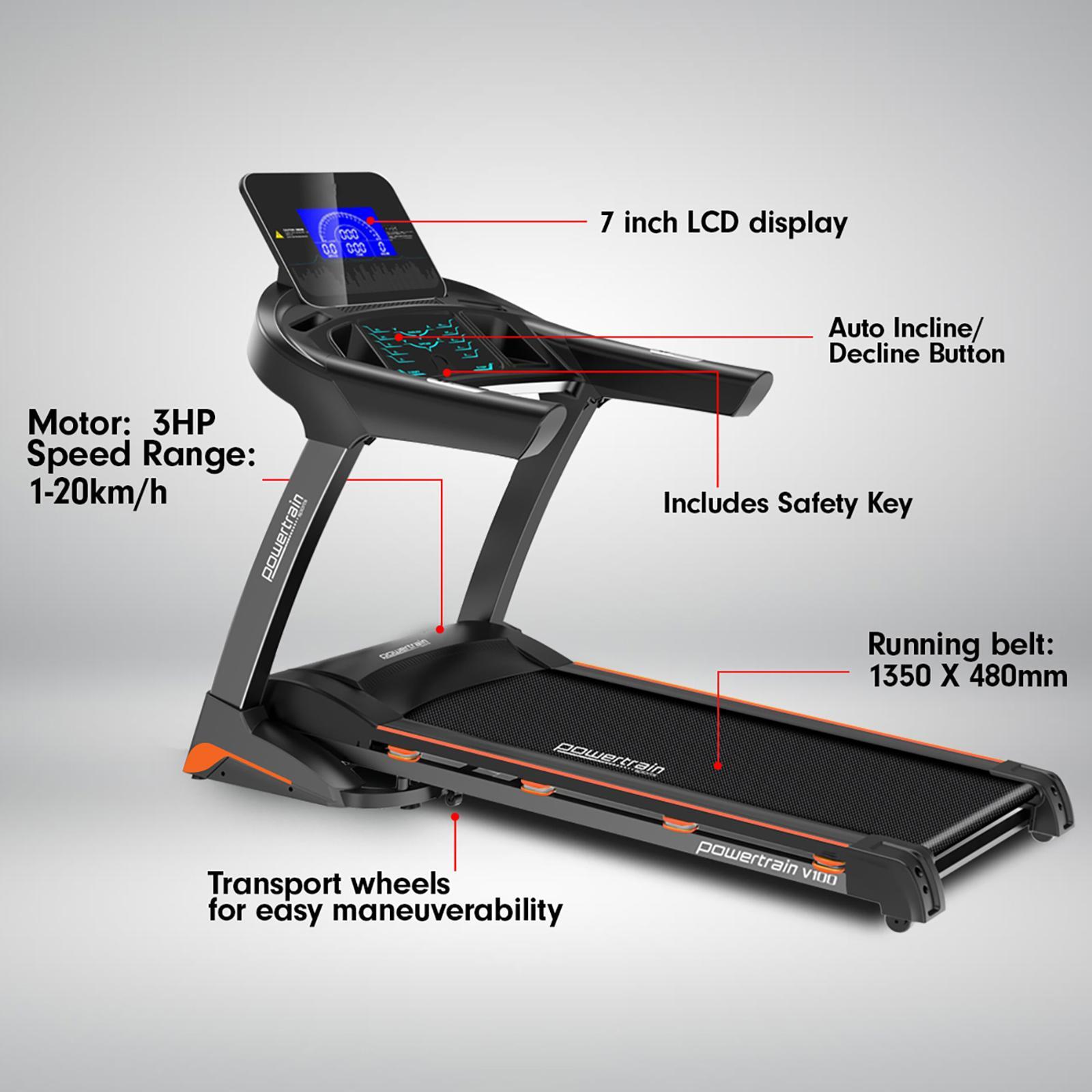 PowerTrain V100 Treadmill Bunnings Australia