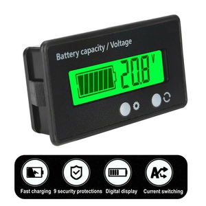 Meter Lcd Car Lead-acid Monitor Voltmeter Battery Tester Capacity Indicator Bike
