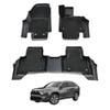 AUSGO Double-Layer Car Floor Mats for Toyota RAV4 2019-2026 All-Weather Floor Liners