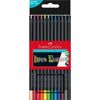 Faber-Castell Black Edition Colour Pencil (Pack of 12)
