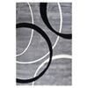 Loom & Lace Millard 798 280x380 Light Grey Black Rug
