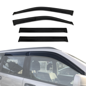 AUSGO Weather Shields for Nissan X-Trail Xtrail T30 2001-2007 Weathershields Window Visors Wind Deflectors