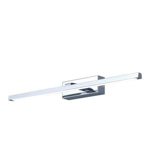 CLA Lighting Lineal Interior LED Tri-CCT Dimmable Vanity / Picture Wall Light IP44 (L695mm) Chrome
