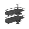 Kaboodle Right Opening Blind Corner Swing Pullout 2 Tier Solid Shelf