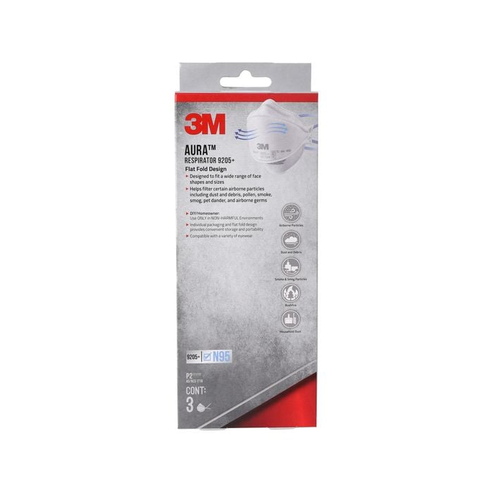  3M Aura Particulate Respirator - 3 Pack