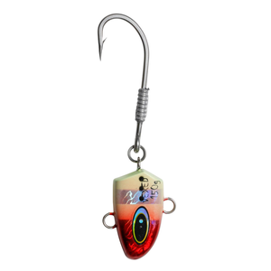 Vexed DHU Bomb 20g Fishing Jig Head Silver Red Head Glow