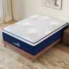 Familand Double Size Mattress Pocket Spring Medium Firm Memory Foam 35cm in Blue