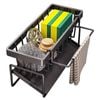 Catzon Kitchen Sink Drain Rack 201 Stainless Steel Storage Shelf