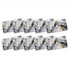 SOGA Peel & Stick Floor and Wall Tiles 30 x 60cm 10 Pack Blue Agate Faux Marble