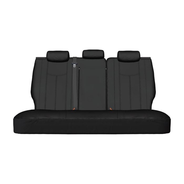 Sperling Empire Leather Rear Black Seat Covers Row 3 - Carnival Wagon 2020-On